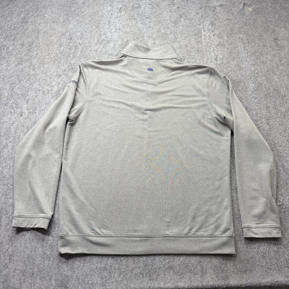 Onward Reserve 1/4 Zip Pullover Men L Gray Performance Stretch Lightweight - Picture 8 of 15